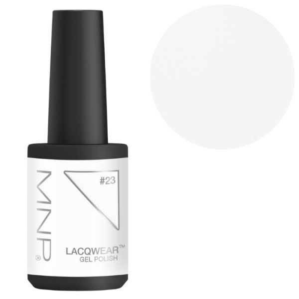 Semi-permanenter Nagellack einfache Entfernung Lacqwear 23 Weiß Smart Line MNP 10ml Semi-permanenter Nagellack einfache Entfernung Lacqwear 23 Weiß Smart Line MNP 10ml