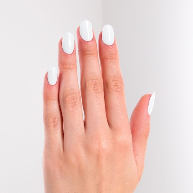 Semi-permanenter Nagellack einfache Entfernung Lacqwear 23 Weiß Smart Line MNP 10ml