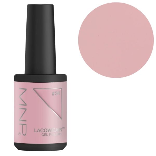 Semi-permanenter Lack einfache Entfernung Lacqwear 34 Nude Smart Line MNP 10ml Semi-permanenter Lack einfache Entfernung Lacqwear 34 Nude Smart Line MNP 10ml