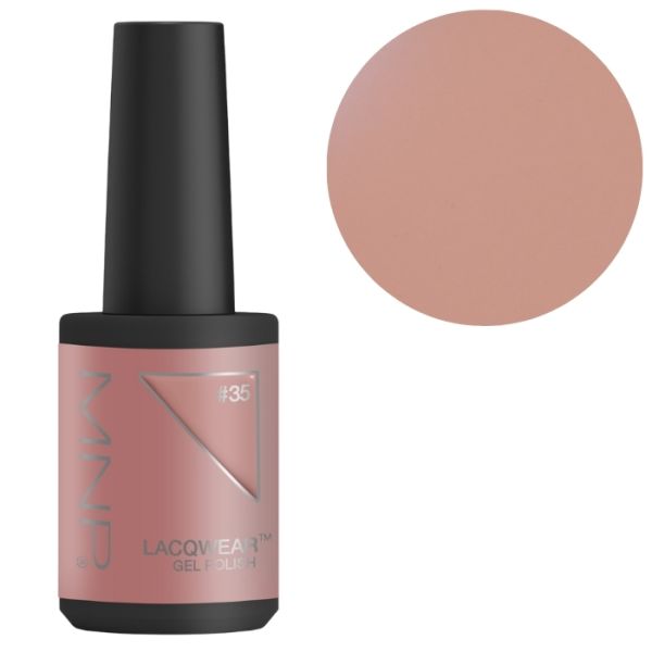 Verniz semipermanente fácil de retirar Lacqwear 35 Sand Smart Line MNP 10ml Verniz semipermanente fácil de retirar Lacqwear 35 Sand Smart Line MNP 10ml
