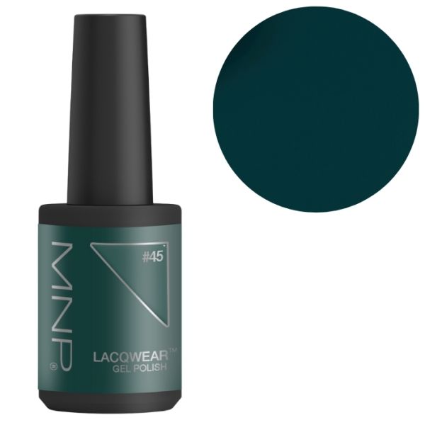 Semi-permanenter Nagellack einfache Entfernung Lacqwear 45 Petrol Smart Line MNP 10ml Semi-permanenter Nagellack einfache Entfernung Lacqwear 45 Petrol Smart Line MNP 10ml