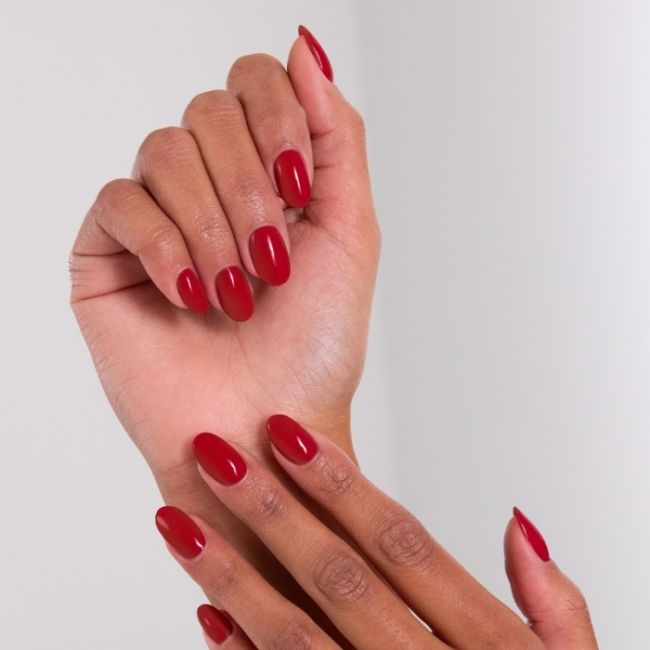 Semi-permanenter Nagellack einfache Entfernung Lacqwear 55 Pure Red Smart Line MNP 10ml