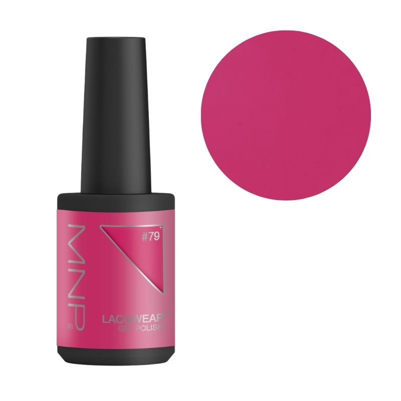 Semi-permanenter Nagellack einfache Entfernung Lacqwear 79 Himbeere Smart Line MNP 10ml