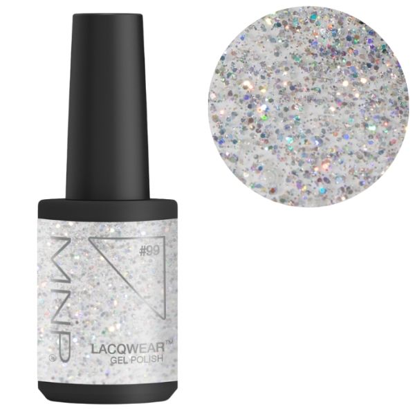 Vernis semi-permanent retrait facile Lacqwear 99 Stardust Smart Line MNP 10ml Vernis semi-permanent retrait facile Lacqwear 99 Stardust Smart Line MNP 10ml