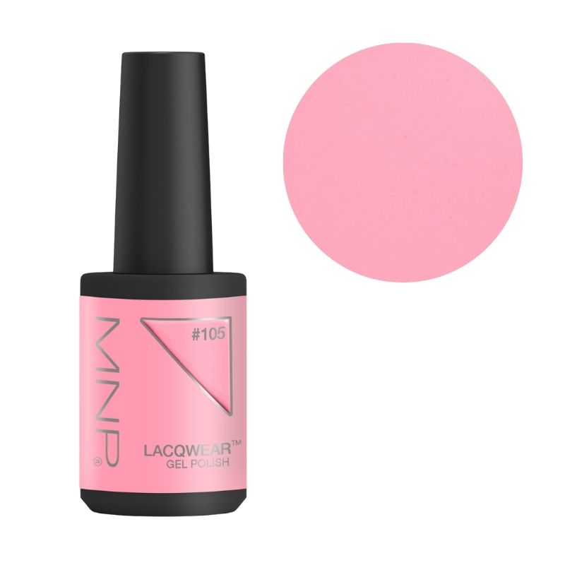 Semi-permanenter Lack einfache Entfernung Lacqwear 105 Naked Smart Line MNP 10ml
