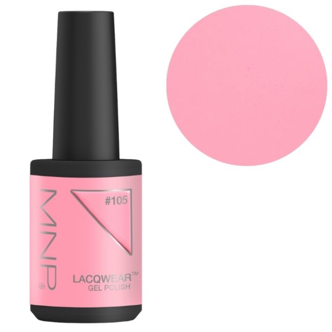 Semi-permanenter Lack einfache Entfernung Lacqwear 105 Naked Smart Line MNP 10ml