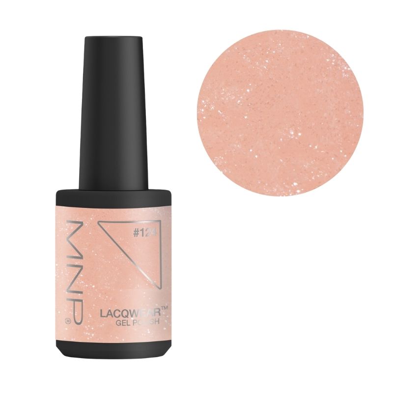 Semi-permanenter Nagellack einfache Entfernung Lacqwear 124 Trilly Smart Line MNP 10ml