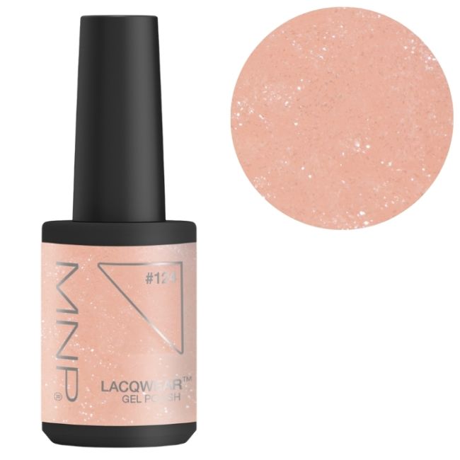 Semi-permanenter Nagellack einfache Entfernung Lacqwear 124 Trilly Smart Line MNP 10ml