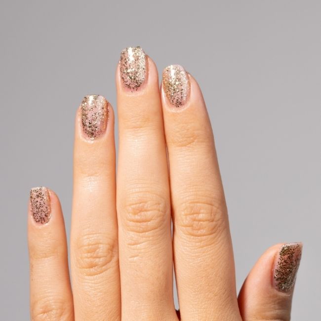 Verniz semi-permanente de fácil retirada Lacqwear 204 Oh My Gold Smart Line MNP 10ml
