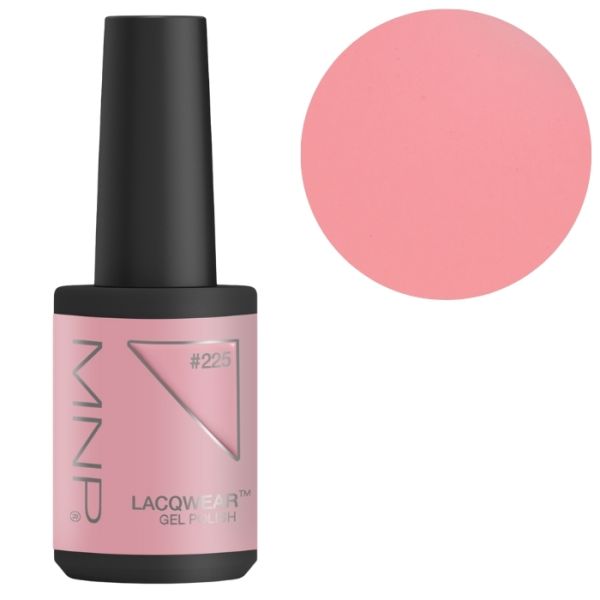 Vernis semi-permanent retrait facile Lacqwear 225 Cool Pink Smart Line MNP 10ml Vernis semi-permanent retrait facile Lacqwear 225 Cool Pink Smart Line MNP 10ml