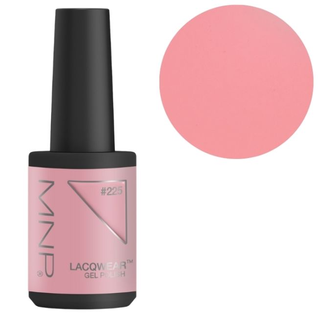 Vernis semi-permanent retrait facile Lacqwear 225 Cool Pink Smart Line MNP 10ml