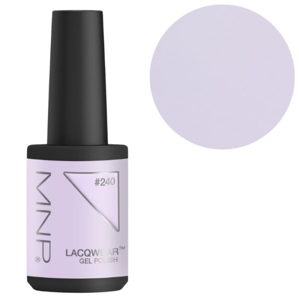 Vernis semi-permanent retrait facile Lacqwear 240 Lilac Dream Smart Line MNP 10ml Vernis semi-permanent retrait facile Lacqwear 240 Lilac Dream Smart Line MNP 10ml