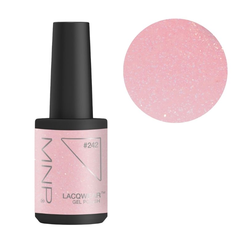 Semi-permanenter Nagellack einfache Entfernung Lacqwear 242 Fairy Floss Smart Line MNP 10ml
