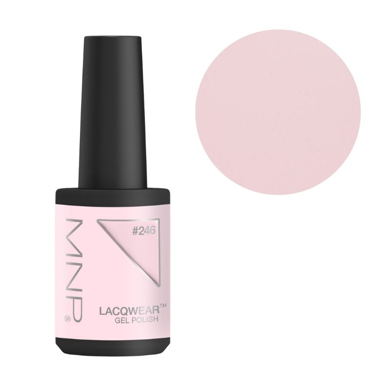 Semi-permanenter Nagellack einfache Entfernung Lacqwear 246 Aprikosen-Sorbet Smart Line MNP 10ml