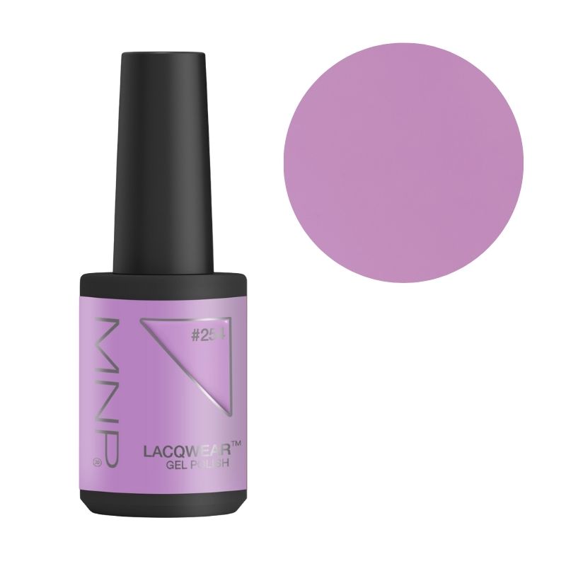 Easy removal semi-permanent nail polish Lacqwear 254 The Favourite Smart Line MNP 10ml