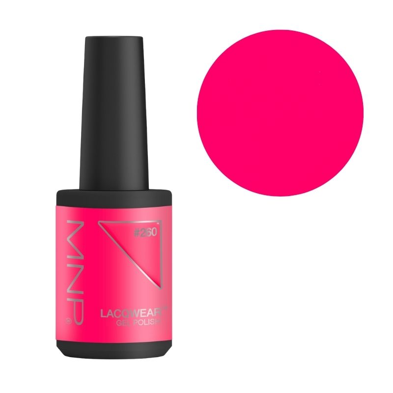 Easy removal semi-permanent nail polish Lacqwear 260 Be Bad Smart Line MNP 10ml