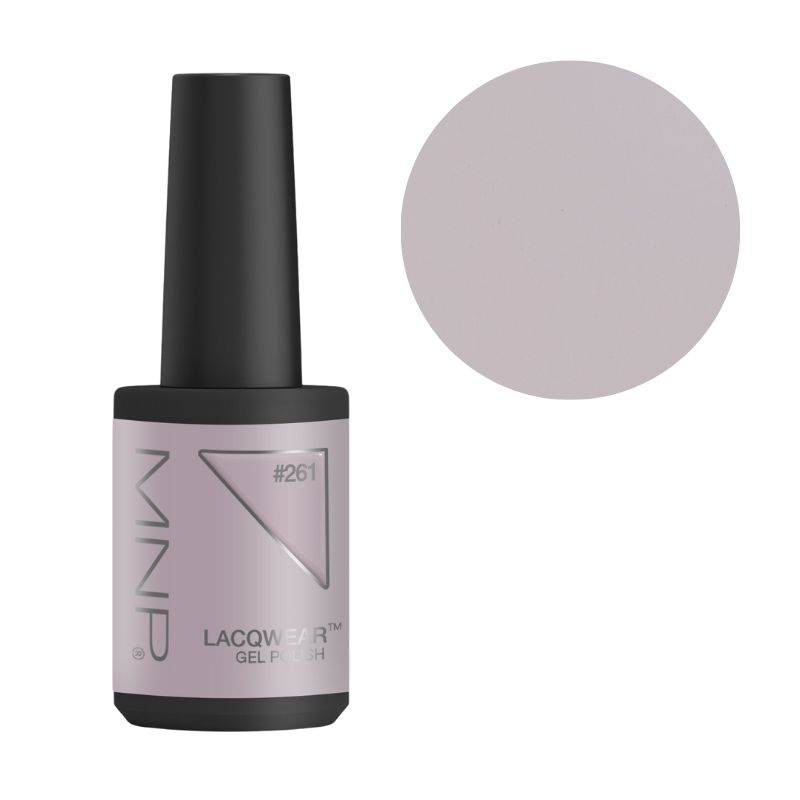 Semi-permanent nail polish easy removal Lacqwear 261 Cashmere Smart Line MNP 10ml