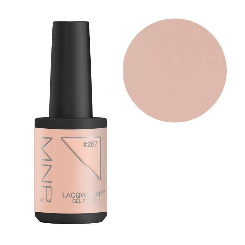 Vernis semi-permanent retrait facile Lacqwear 267 Caramel Chic Smart Line MNP 10ml