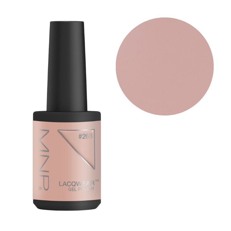 Vernis semi-permanent retrait facile Lacqwear 268 Toffee Latte Smart Line MNP 10ml