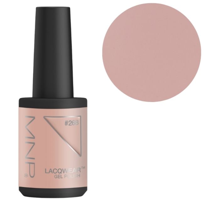 Vernis semi-permanent retrait facile Lacqwear 268 Toffee Latte Smart Line MNP 10ml