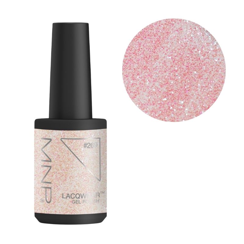 Vernis semi-permanent retrait facile Lacqwear 269 Aurora Sparkle Smart Line MNP 10ml