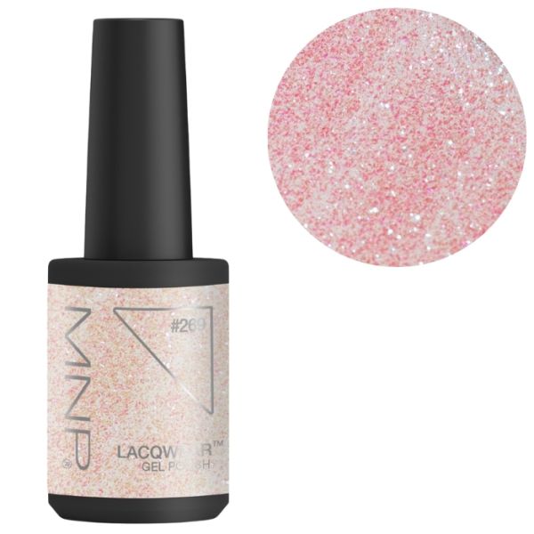 Easy removal semi-permanent varnish Lacqwear 269 AURORA SPARKLE Smart Line MNP 10ml Easy removal semi-permanent varnish Lacqwear 269 AURORA SPARKLE Smart Line MNP 10ml