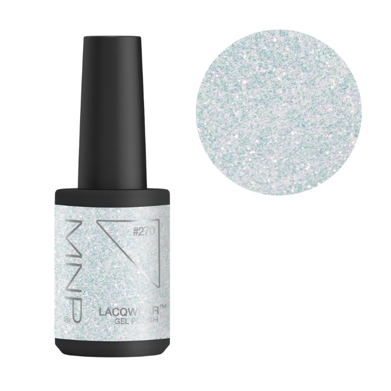 Vernis semi-permanent retrait facile Lacqwear 270 Moonlight Glow Smart Line MNP 10ml