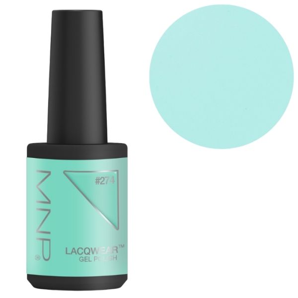 Semi-permanenter Nagellack einfaches Entfernen Lacqwear 274 MINT SHAKE Smart Line MNP 10ml Semi-permanenter Nagellack einfaches Entfernen Lacqwear 274 MINT SHAKE Smart Line MNP 10ml