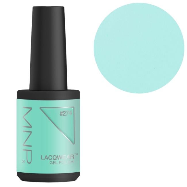 Semi-permanenter Nagellack einfaches Entfernen Lacqwear 274 MINT SHAKE Smart Line MNP 10ml