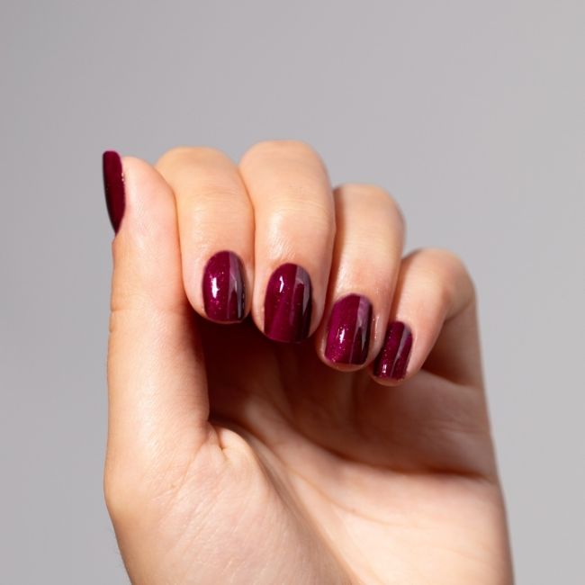 Semi-permanenter Nagellack einfache Entfernung Lacqwear 280 BLACK CHERRY Smart Line MNP 10ml