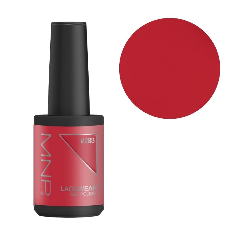 Semi-permanenter Nagellack einfache Entfernung Lacqwear 283 BRICK RED Smart Line MNP 10ml