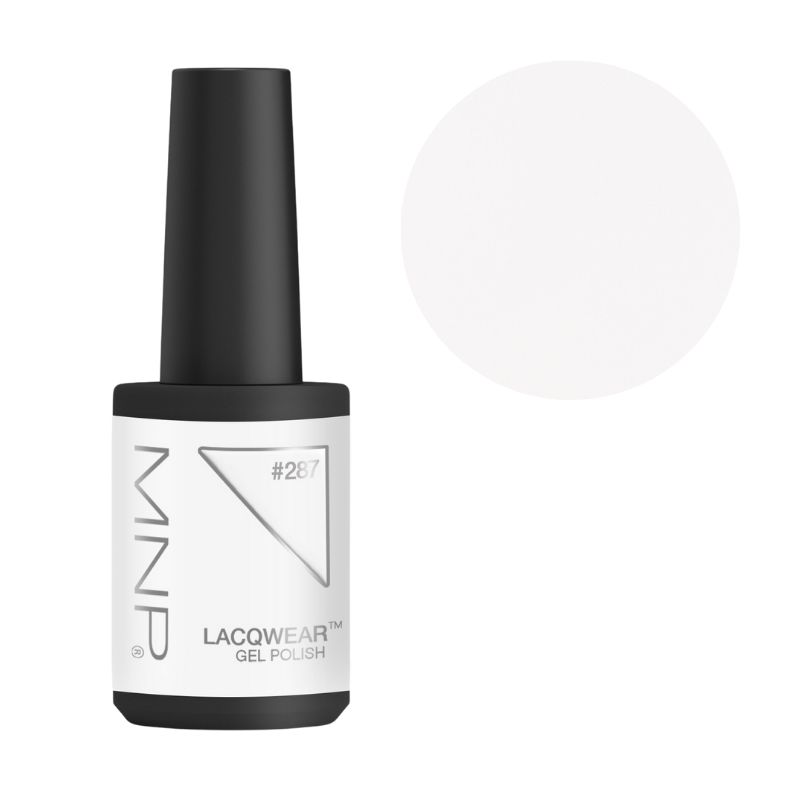 Semi-permanenter Nagellack einfache Entfernung Lacqwear 287 ALABASTER Smart Line MNP 10ml