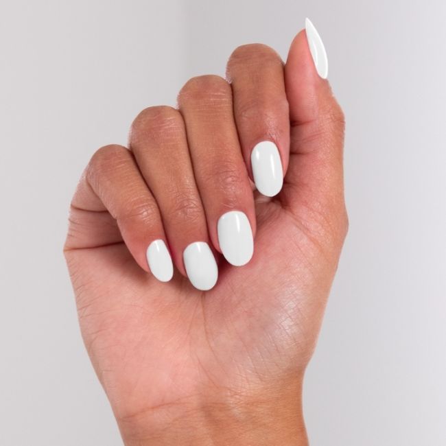 Semi-permanenter Nagellack einfache Entfernung Lacqwear 287 ALABASTER Smart Line MNP 10ml