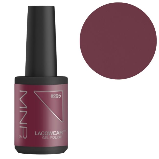 Semi-permanenter Nagellack, einfacher Entfernen Lacqwear 295 DUSTY MAUVE Smart Line MNP 10ml