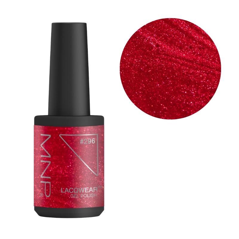 Semi-permanenter Nagellack einfache Entfernung Lacqwear 296 GOJI BERRY Smart Line MNP 10ml