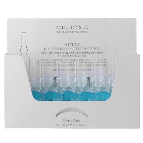 Lotion nutritive lumière Luminescence Amethyste Nutri Farmavita 12x8ML Lotion nutritive lumière Luminescence Amethyste Nutri Farmavita 12x8ML