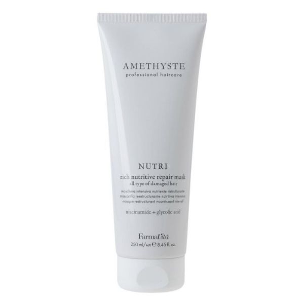 Masque réparateur nutritif riche Amethyste Nutri Farmavita 250ML Masque réparateur nutritif riche Amethyste Nutri Farmavita 250ML
