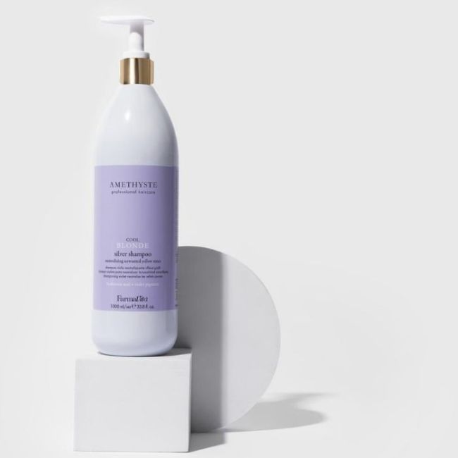 Shampooing silver cheveux blonds Amethyste Blonde Farmavita 1L