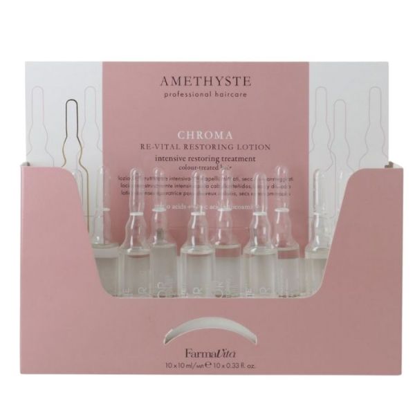 Lotion restauratrice Re-Vital Amethyste Chroma Farmavita 10x10ML Lotion restauratrice Re-Vital Amethyste Chroma Farmavita 10x10ML