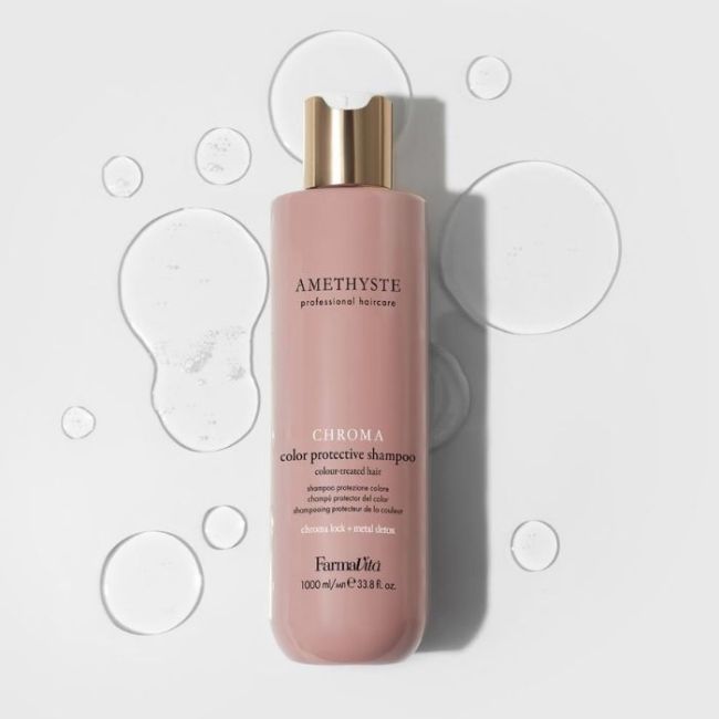 Shampooing protecteur de couleur Amethyste Chroma Farmavita 250ML