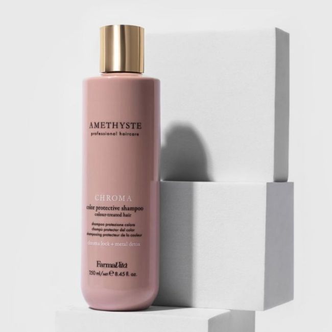 Shampooing protecteur de couleur Amethyste Chroma Farmavita 250ML