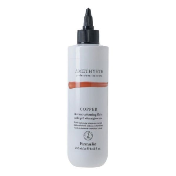 Fluide colorant cuivré Amethyste Colouring Fluid Farmavita 250ML Fluide colorant cuivré Amethyste Colouring Fluid Farmavita 250ML