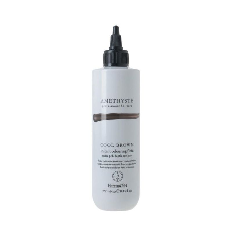Fluide colorant marron froid Amethyste Colouring Fluid Farmavita 250ML