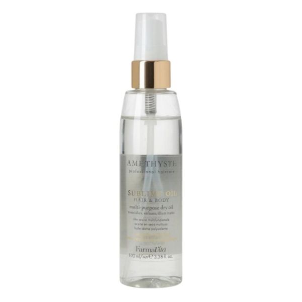 Huile sèche corps et cheveux Amethyste Sublim Oil Farmavita 100ML Huile sèche corps et cheveux Amethyste Sublim Oil Farmavita 100ML