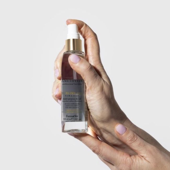 Huile sèche corps et cheveux Amethyste Sublim Oil Farmavita 100ML