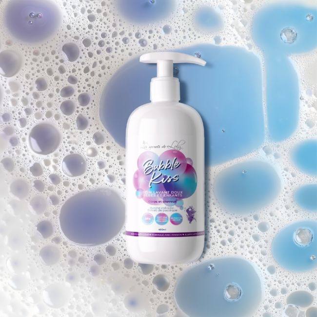 Soin lavant cheveux & corps Bubble Kiss Les Secrets de Loly 400ml