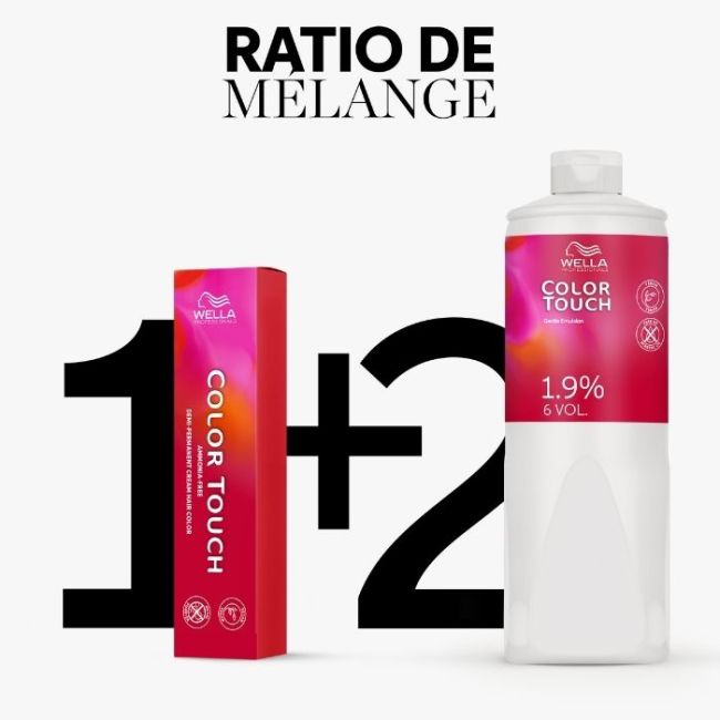 Coloration Color Touch Surreal 4/19 châtain moyen cendré fumé Wella 60ML