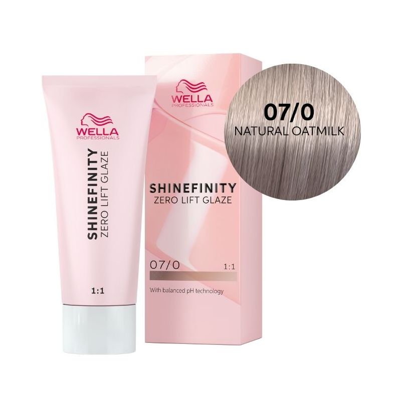 Coloration gloss Shinefinity Surreal 07/0 blond moyen naturel Wella 60ML
