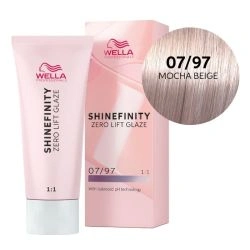 Coloration gloss Shinefinity Surreal 07/97 blond moyen fumé marron Wella 60ML