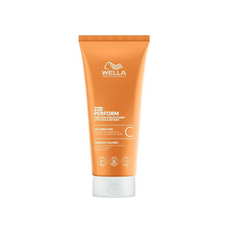 Crème de lissage cheveux colorés Perform Perm Wella 200ML